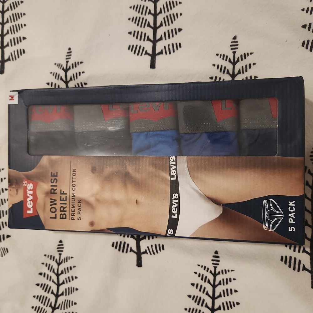 Levi's Men's Low Rise Briefs (5 pack)